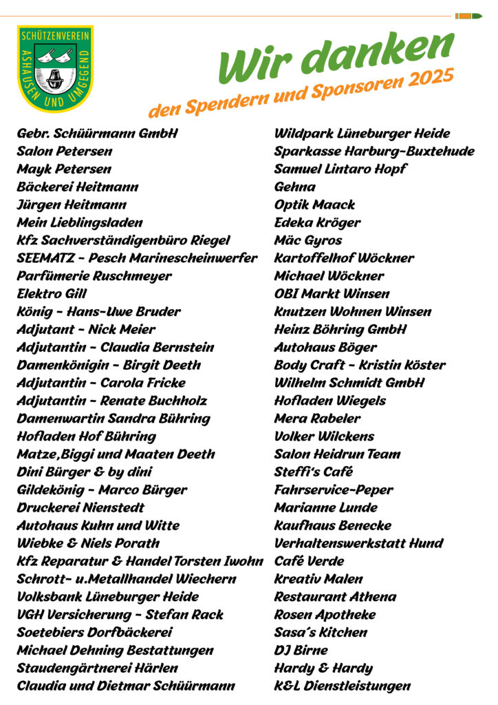 #Ashausen #SV-Ashausen #Schuetzenverein_Ashausen #Schützenverein Ashausen @Ashausen @Schützenverein Ashausen